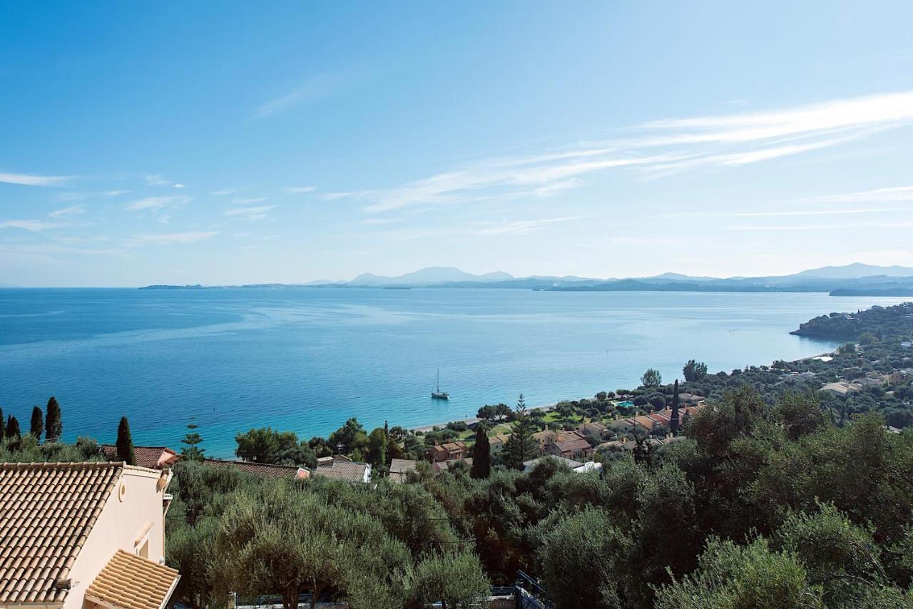 Corfu Shell Apartments Барбати Экстерьер фото