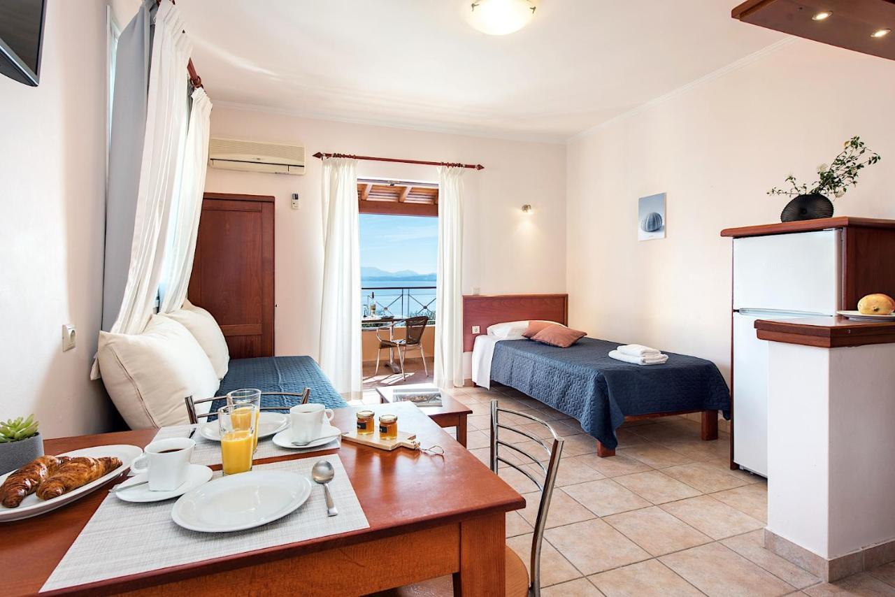 Corfu Shell Apartments Барбати Экстерьер фото