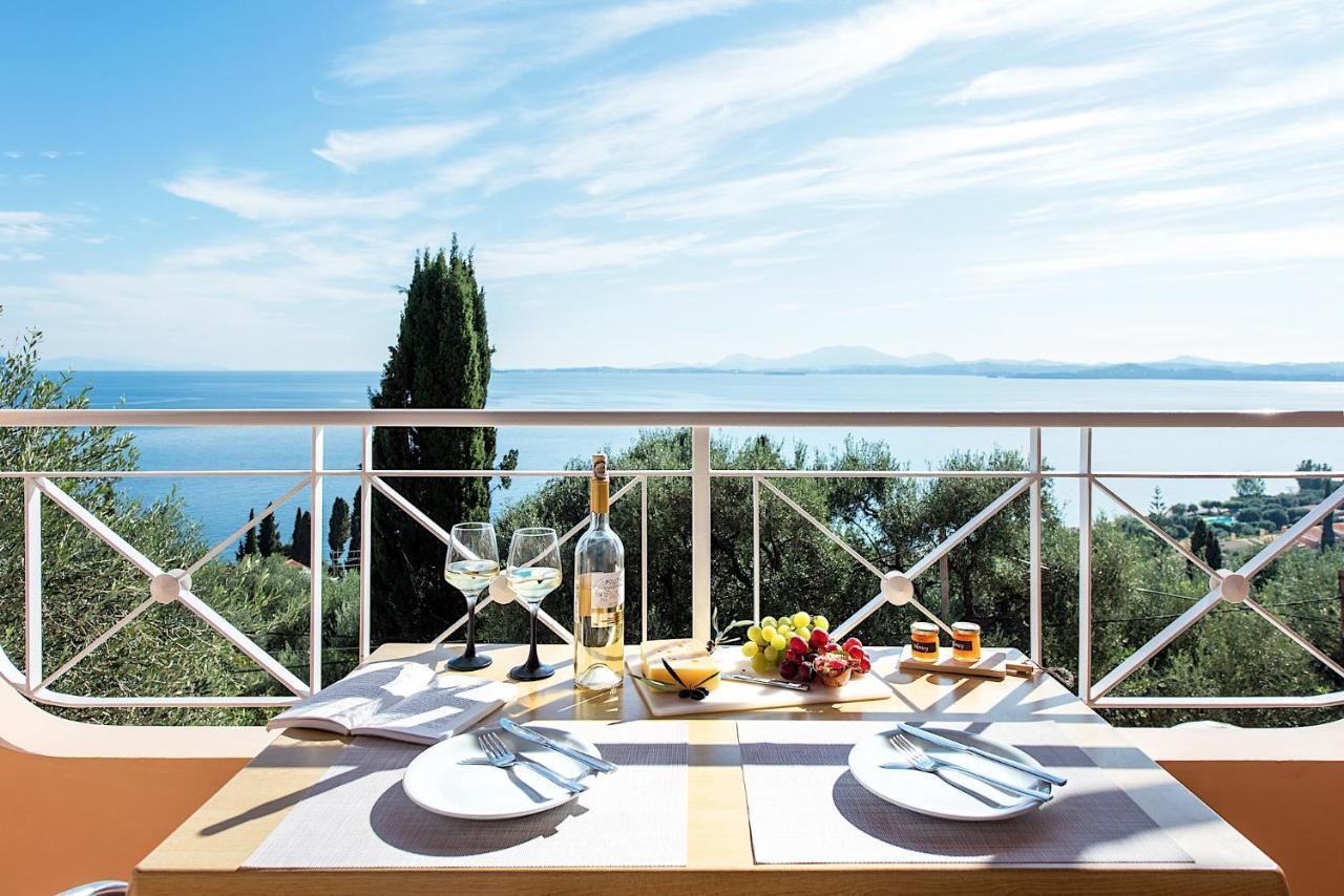 Corfu Shell Apartments Барбати Экстерьер фото
