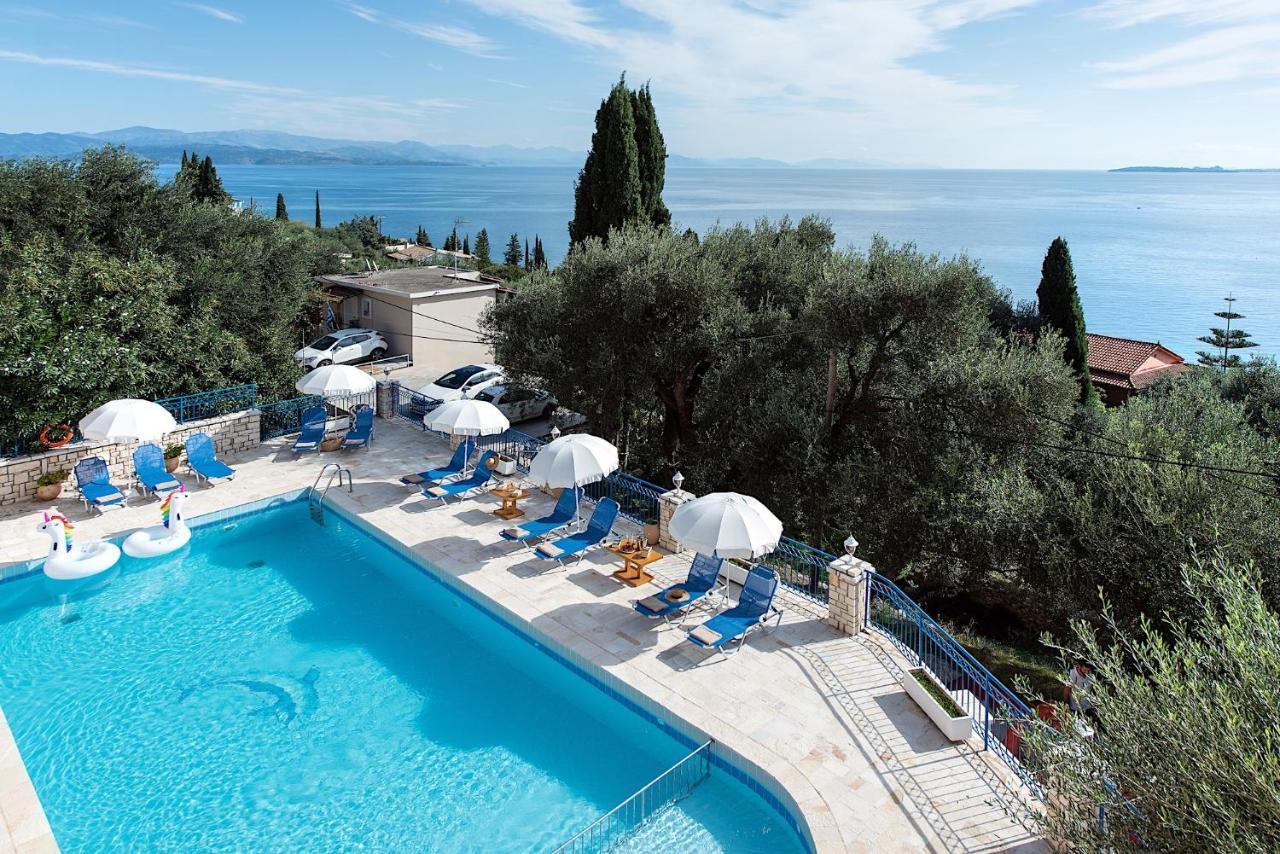 Corfu Shell Apartments Барбати Экстерьер фото