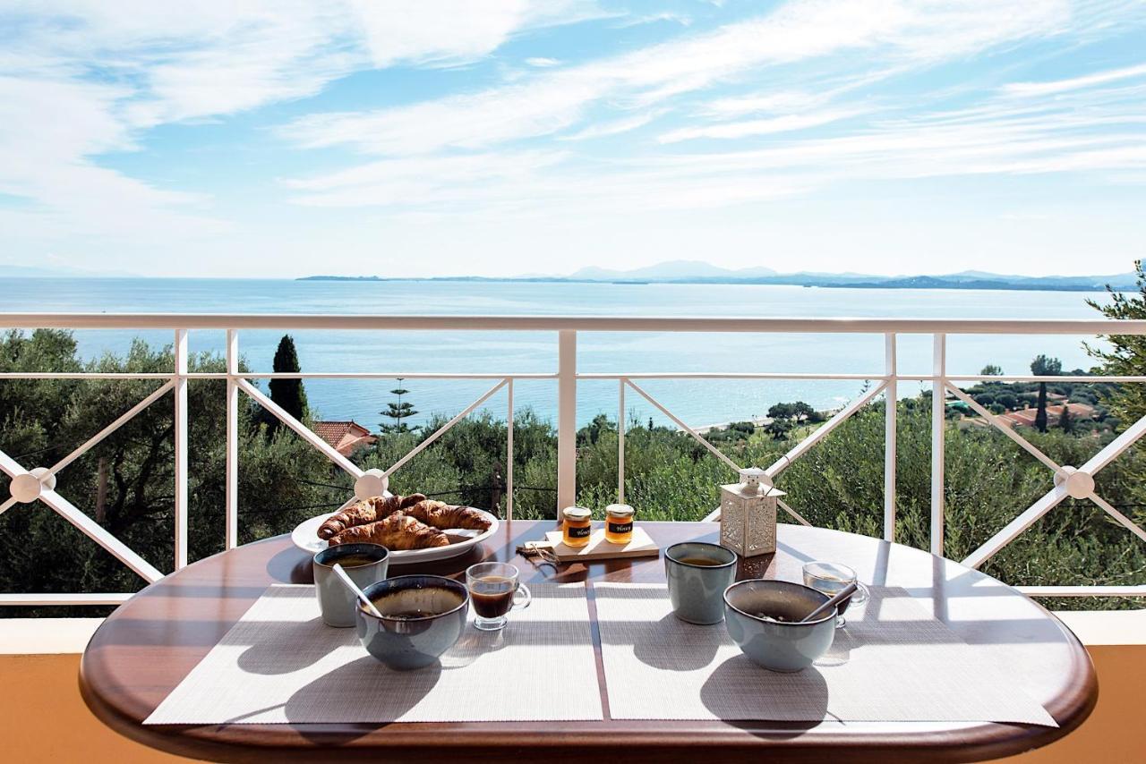 Corfu Shell Apartments Барбати Экстерьер фото