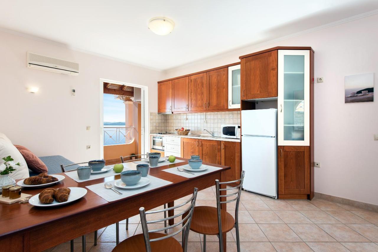 Corfu Shell Apartments Барбати Экстерьер фото