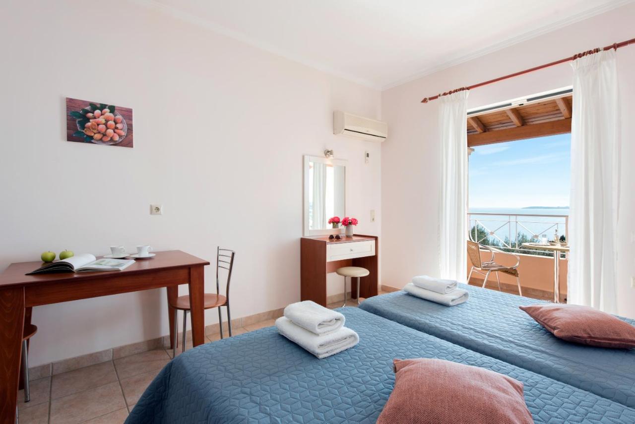 Corfu Shell Apartments Барбати Экстерьер фото
